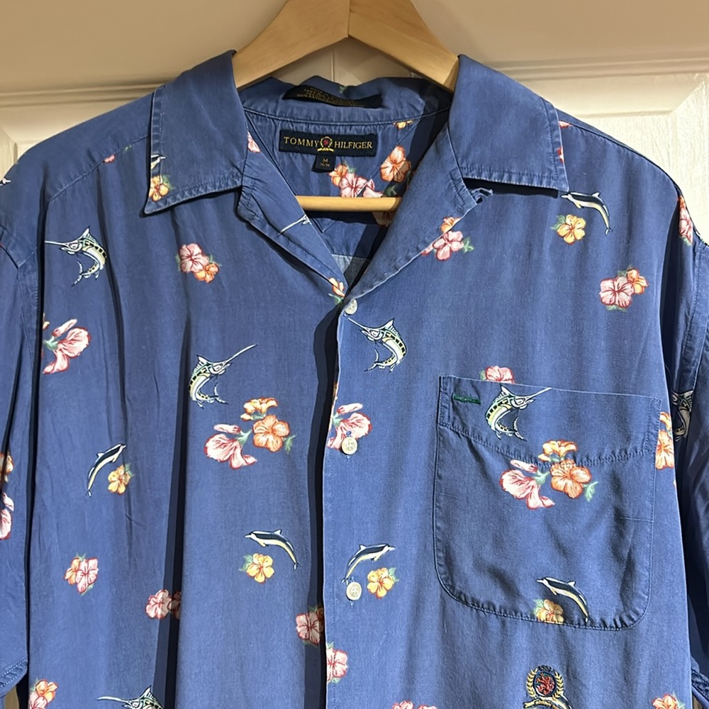 Tommy Hilfiger Marlin Hawaiian Shirt
